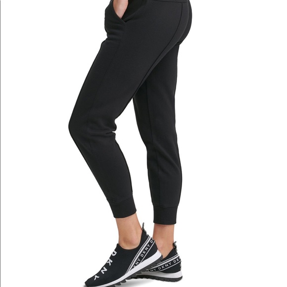 🔥DKNY Sport Logo Drawstring Pintuck Front - Picture 2 of 11